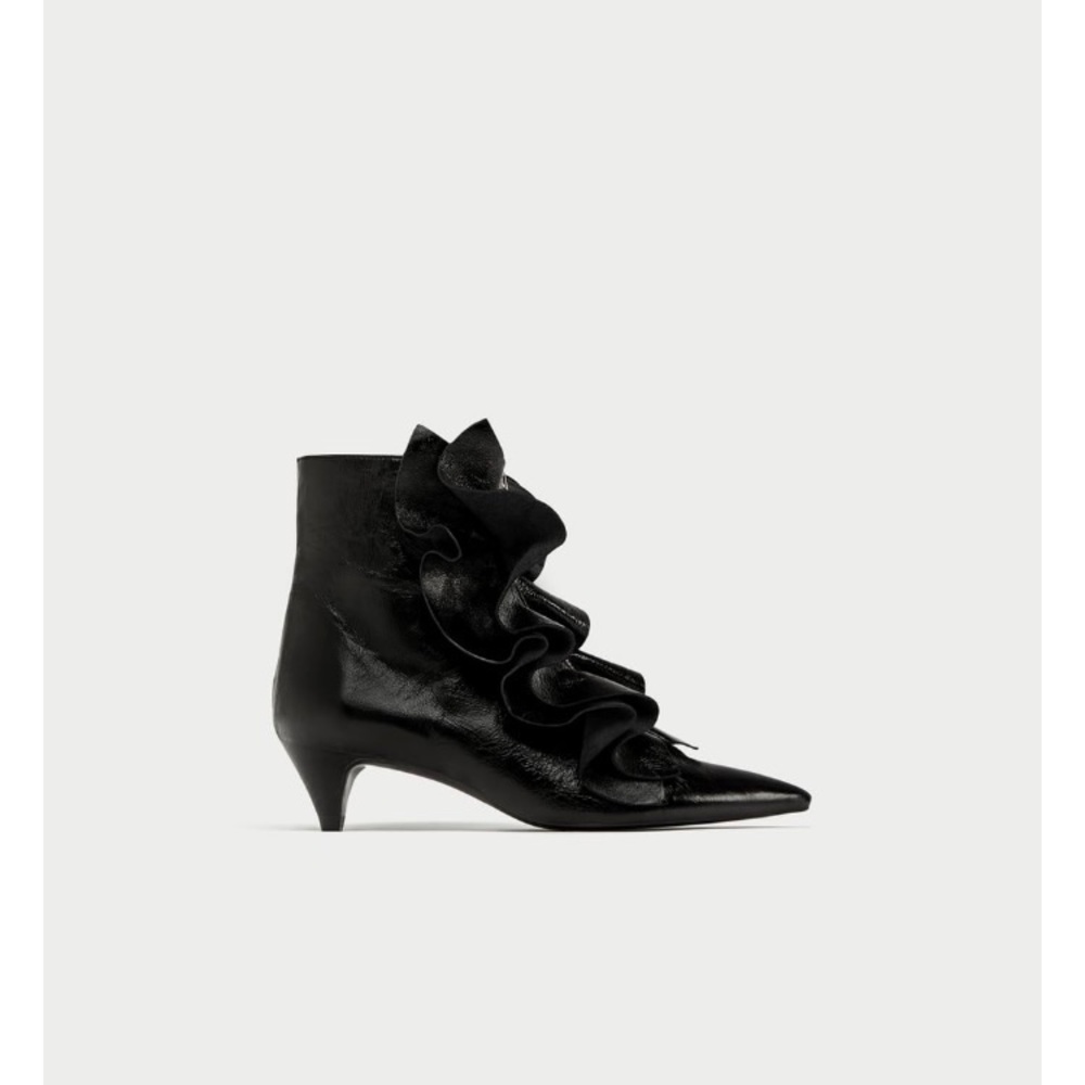 Zara Ruffled Booties - Picture 2 of 5
